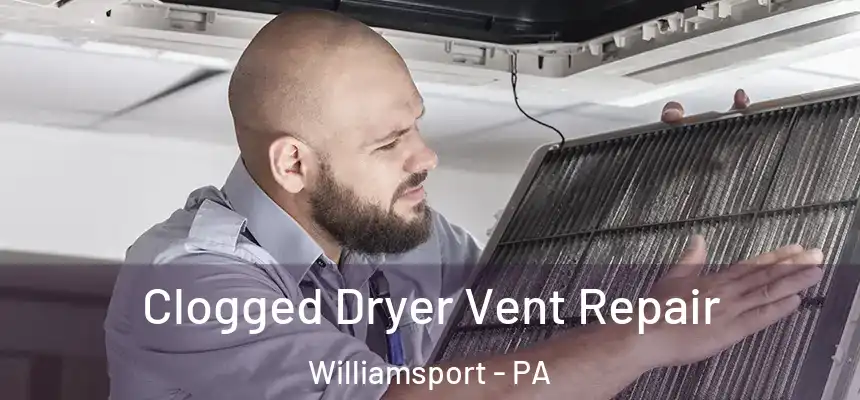  Clogged Dryer Vent Repair Williamsport - PA